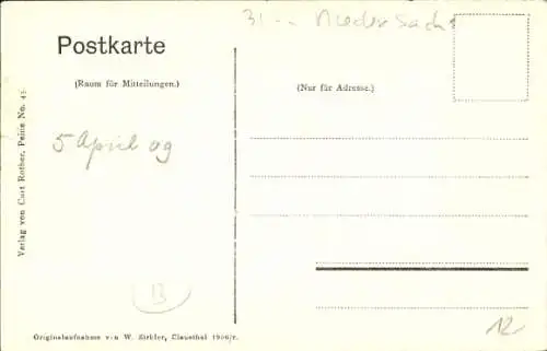 Ak Peine in Niedersachsen, Peiner Walzwerk, Abgießen des Thomaseisens