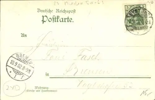 Ak Rethem an der Aller, Straße, Fluss, Gasthaus zum Ratskeller