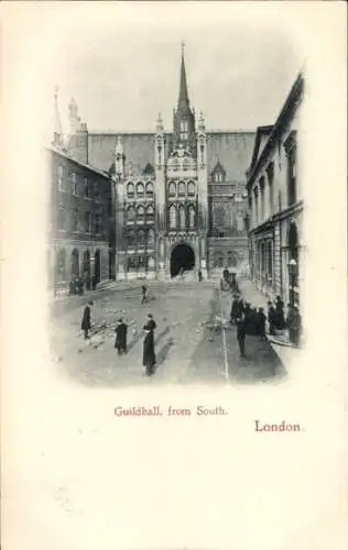 Ak London City England, Guildhall