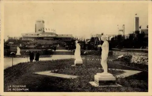 Ak Brüssel Brüssel, Ausstellung 1935, Rosengarten