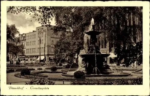 Ak Düsseldorf am Rhein, Corneliusplatz