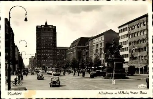 Ak Düsseldorf am Rhein, Alleestraße, Wilhelm Marx-Haus