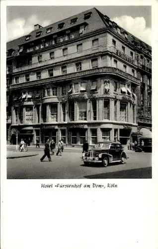 Ak Köln am Rhein, Hotel Fürstenhof am Dom