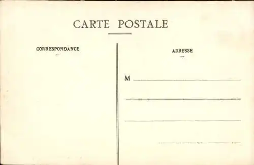 Ak Vezelise Meurthe et Moselle, Porte de l'ancien Palais de Justice