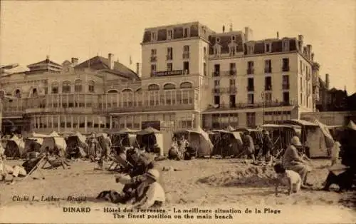 Ak Dinard Ille et Vilaine, Hotel des Terrasses