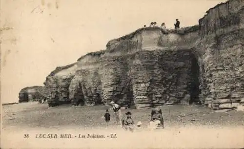 Ak Luc sur Mer Calvados, Falaises