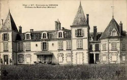 Ak Vierzon Cher, Chateau de Madrolles