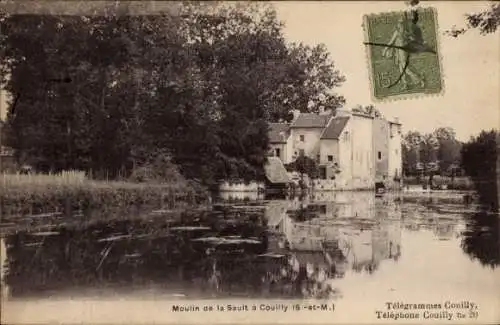 Ak Couilly Pont aux Dames Seine et Marne, Moulin de la Sault