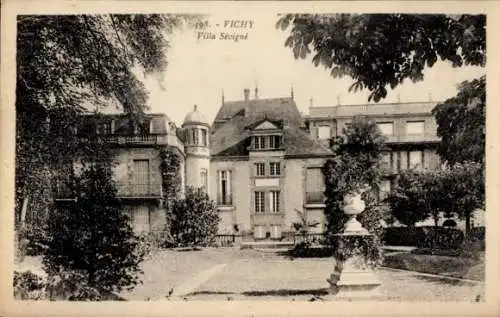 Ak Vichy Allier, Villa Sevigne