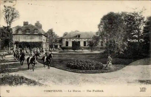 Ak Compiègne Oise, Le Haras