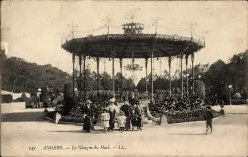 Ak Angers Maine et Loire, Kiosque du Mail