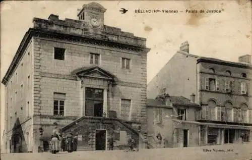Ak Bellac Haute Vienne, Palais de Justice