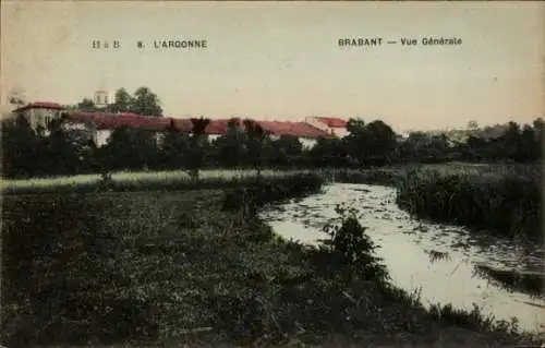 Ak Brabant en Argonne Meuse, Vue Generale