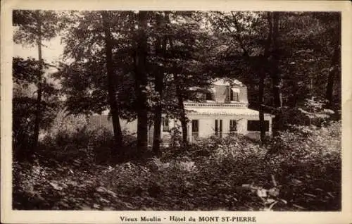Ak Vieux Moulin Oise, Hotel du Mont St. Pierre