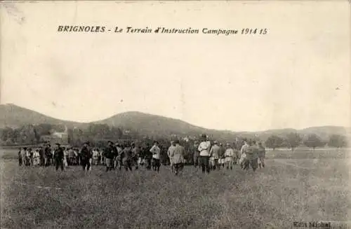 Ak Brignoles Var, Terrain d'Instruction Campagne