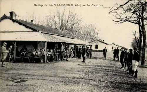 Ak La Valbonne Ain, Camp, La Cantine