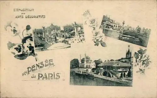 Ak Paris, Exposition Arts Décoratifs 1925