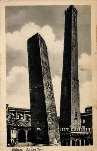 Ak Bologna Emilia Romagna, Le Due Torri
