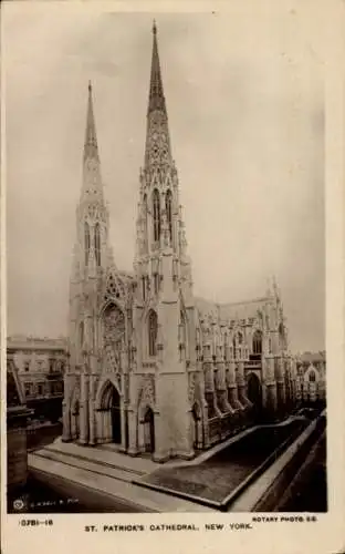 Ak Manhattan New York City USA, St. Patricks Cathedral
