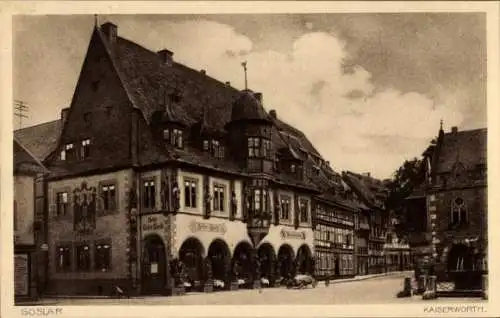 Ak Goslar am Harz, Kaiserworth