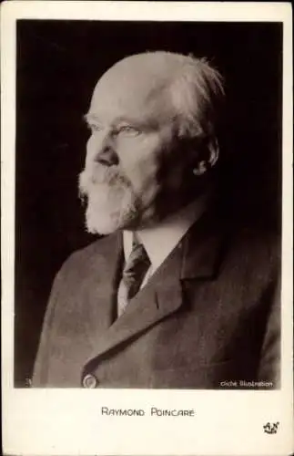 Ak Französischer Politiker Raymond Poincare, Portrait