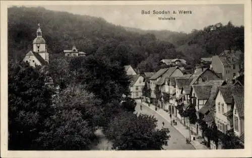 Ak Bad Sooden Allendorf in Hessen, Weinreihe, Westerburg