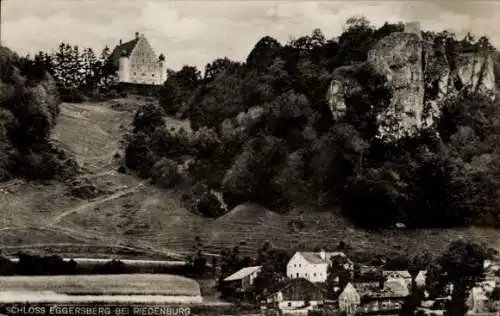 Ak Riedenburg in Niederbayern, Schloss Eggersberg