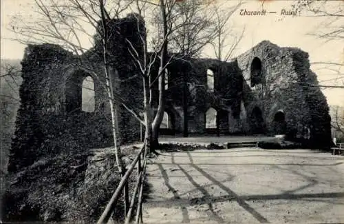 Ak Tharandt im Erzgebirge, Ruine