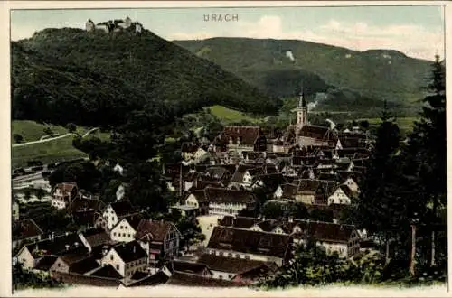 Ak Bad Urach in der Schwäbischen Alb Württemberg, Panorama