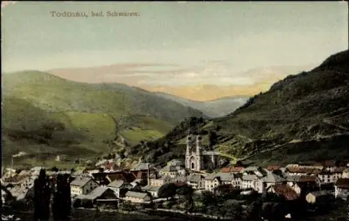 Ak Todtnau im Schwarzwald, Panorama