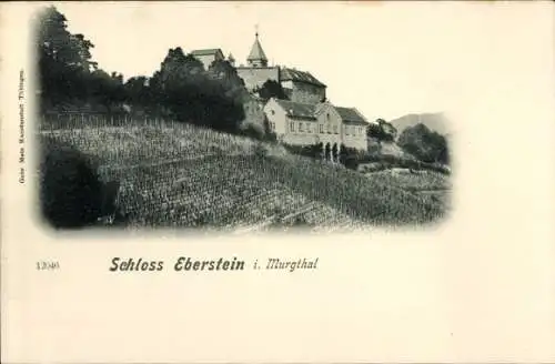 Ak Gernsbach im Schwarzwald, Schloss Eberstein