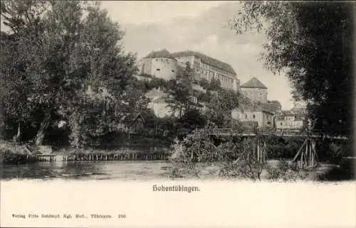 Ak Tübingen am Neckar, Hohentübingen
