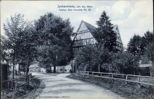 Ak Kreuztal in Westfalen, Junkernhees