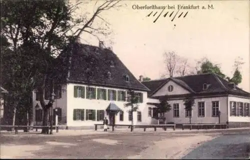 Ak Frankfurt am Main, Oberforsthaus