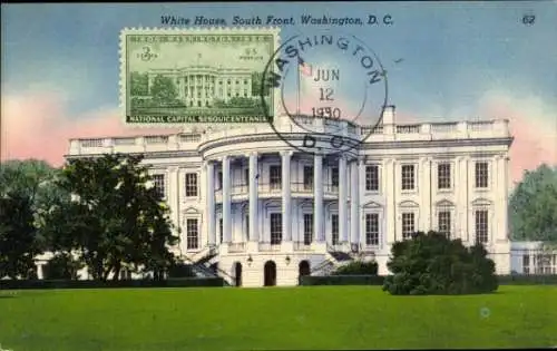 Ak Washington DC USA, Weißes Haus