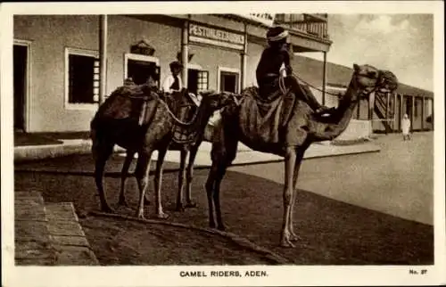 Ak Aden Jemen, Kamelreiter