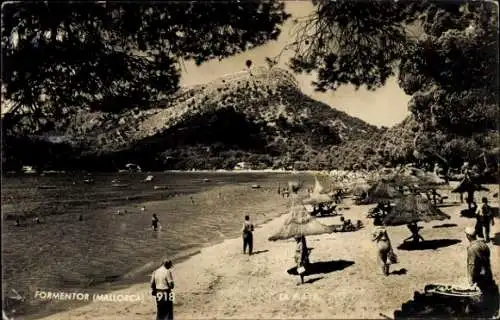 Ak Formentor Mallorca Balearen, Strand