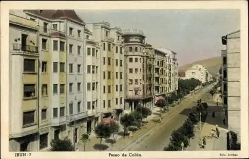 AK Irun Baskenland Spanien, Paseo de Colon