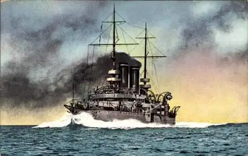 Ak Österreichisches Kriegsschiff, SMS Arpad