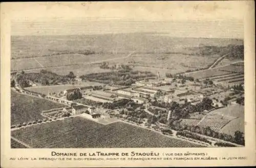 Ak Staoueli Algerien, Domaine de la Trappe