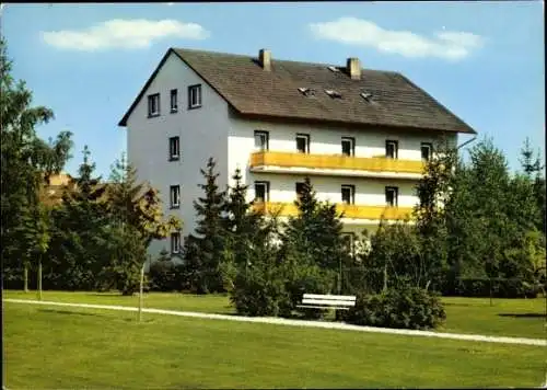 Ak Bad Soden am Taunus Hessen, Pension Haus Edelweiß, Freiherr vom Stein Str. 4