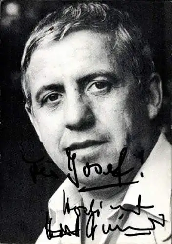 Ak Schauspieler Horst Pinnow, Portrait, Autogramm