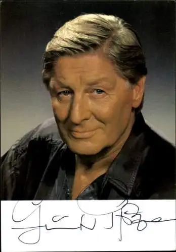 Ak Schauspieler Günter Pfitzmann, Autogramm, Portrait