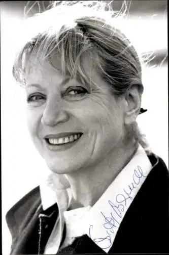 Ak Schauspielerin Christa Berndl, Portrait, Autogramm
