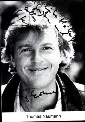 Ak Schauspieler Thomas Naumann, Portrait, Autogramm