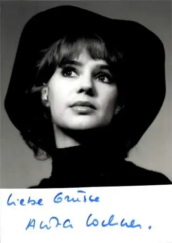 Ak Schauspielerin Anita Lochner, Portrait, Autogramm