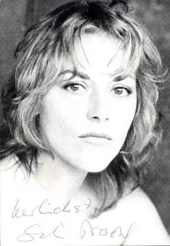 Ak Schauspielerin Sabine Trooger, Portrait, Autogramm