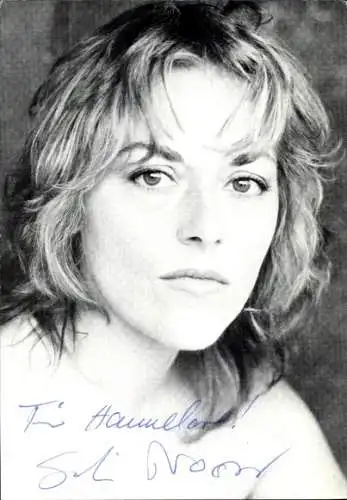 Ak Schauspielerin Sabine Trooger, Portrait, Autogramm