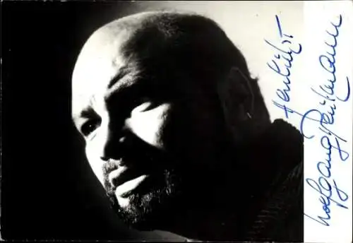 Ak Schauspieler Wolfgang Reichmann, Portrait, Autogramm