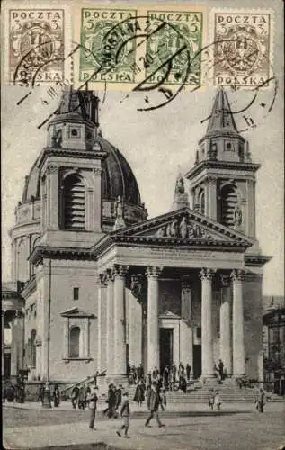 Ak Warszawa Warschau Polen, Kirche